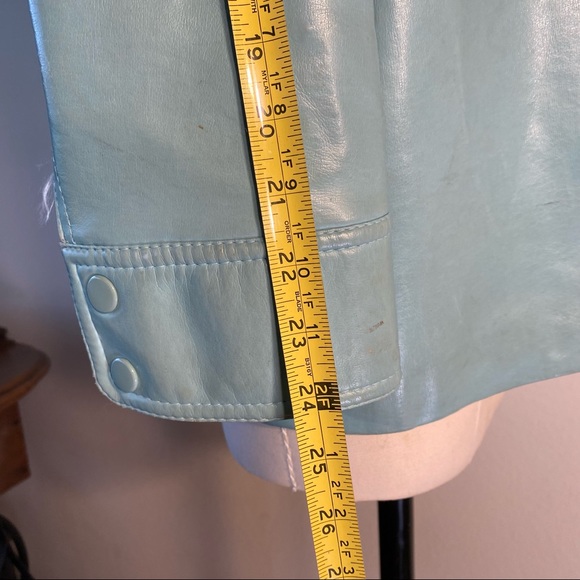 Vintage 80s faux leather jacket - Picture 14 of 15